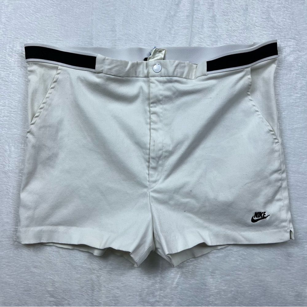 Vintage 1980s Nike Tennis Andre Agassi Shorts Size 40